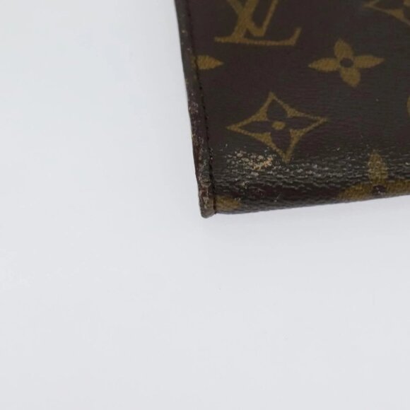 LOUIS VUITTON Monogram Bucket GM Accessory Pouch LV Auth 140741 - Picture 13 of 16